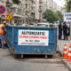 Am nevoie de autorizație pentru a plasa un container pe domeniul public în București?