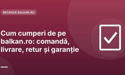 Cum cumperi de pe balkan.ro: comandă, livrare, retur și garanție